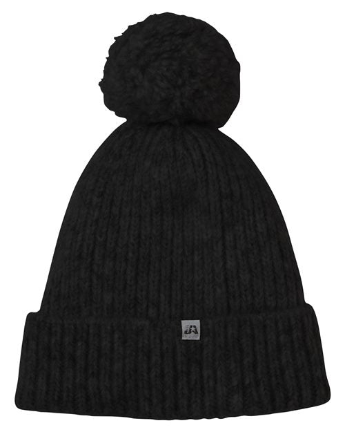 Swap-a-Pom Knit Beanie