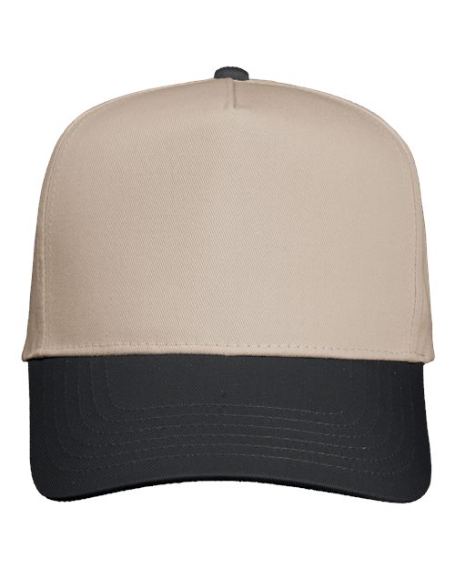 Five-Panel Twill Cap 8869