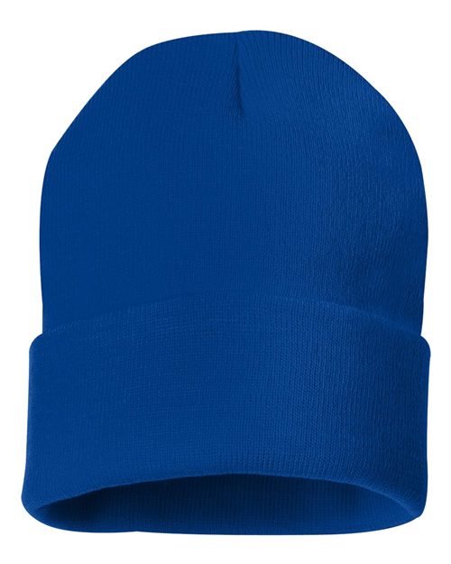 12" Solid Cuffed Beanie SP12