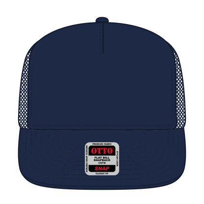 OTTO CAP "OTTO SNAP" 5 Panel Pro Style Mesh Back Trucker Snapback Hat