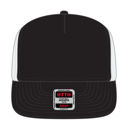 OTTO CAP "OTTO SNAP" 5 Panel Pro Style Mesh Back Trucker Snapback Hat