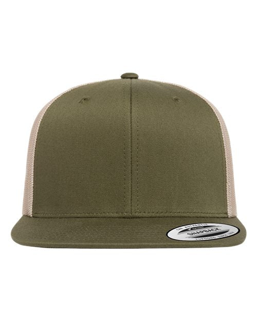 Retro High Profile Trucker Cap 6609