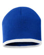 8" Bottom-Striped Beanie SP09