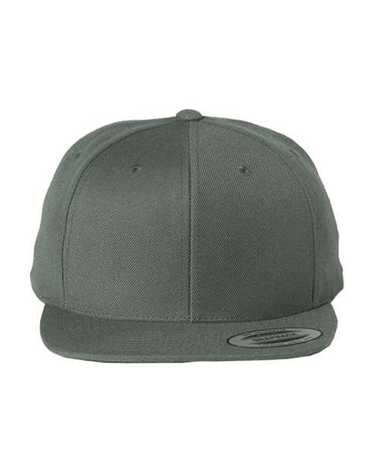 Premium Flat Bill Snapback Cap 6089M