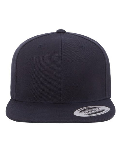 Premium Flat Bill Snapback Cap 6089M