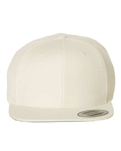Premium Flat Bill Snapback Cap 6089M