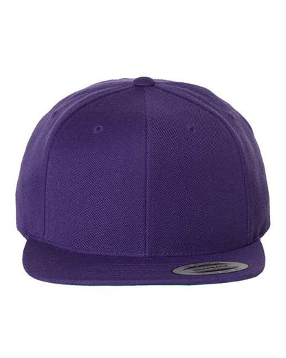 Premium Flat Bill Snapback Cap 6089M