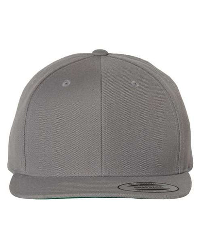 Premium Flat Bill Snapback Cap 6089M