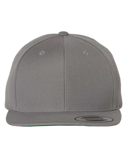 Premium Flat Bill Snapback Cap 6089M