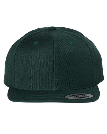 Premium Flat Bill Snapback Cap 6089M