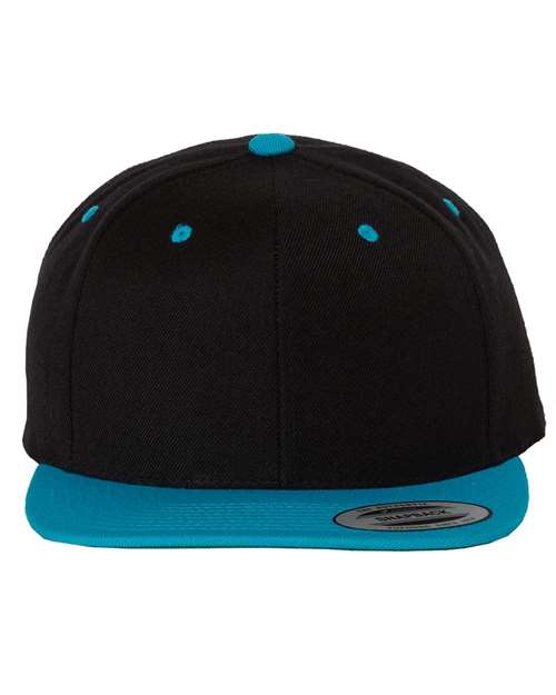 Premium Flat Bill Snapback Cap 6089M