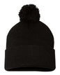 12" Pom-Pom Cuffed Beanie SP15