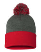 12" Pom-Pom Cuffed Beanie SP15