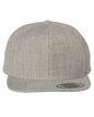 Premium Flat Bill Snapback Cap 6089M