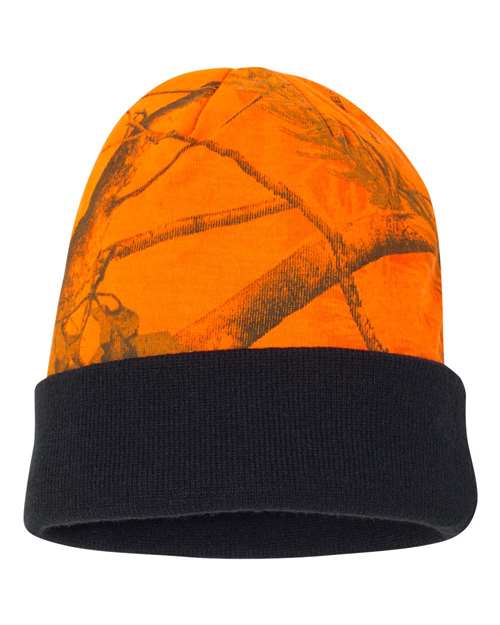 12" Licensed Camo Cuffed Beanie LCB12