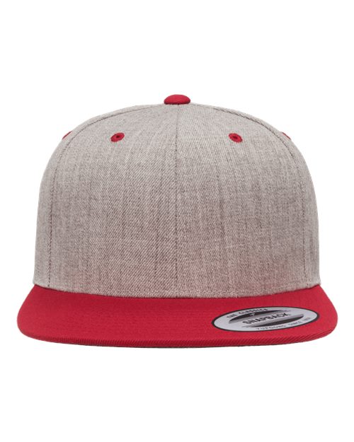 Premium Flat Bill Snapback Cap 6089M