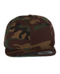 Premium Flat Bill Snapback Cap 6089M