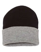 12" Color Blocked Cuffed Beanie SP12T