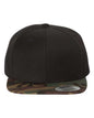 Premium Flat Bill Snapback Cap 6089M