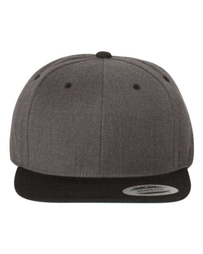Premium Flat Bill Snapback Cap 6089M