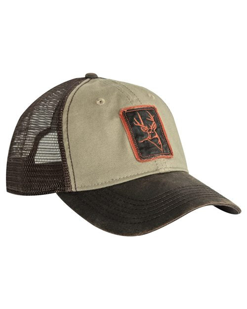 Waxy Cotton Trucker Buck Icon Cap