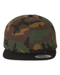 Premium Flat Bill Snapback Cap 6089M