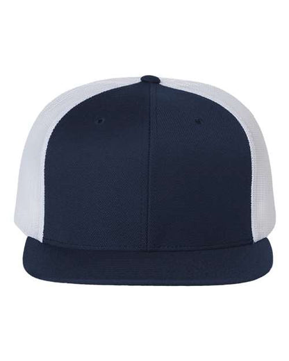 Wool Blend Flat Bill Trucker Cap 511
