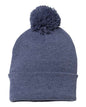 12" Pom-Pom Cuffed Beanie SP15
