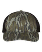 Garment Washed Printed Trucker Cap 111P