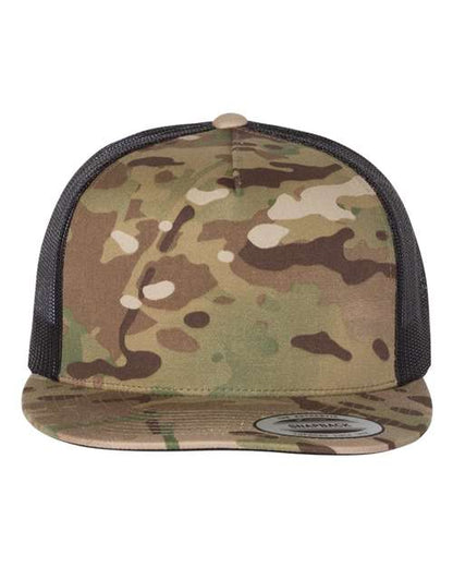 Five-Panel Classic Trucker Cap 6006