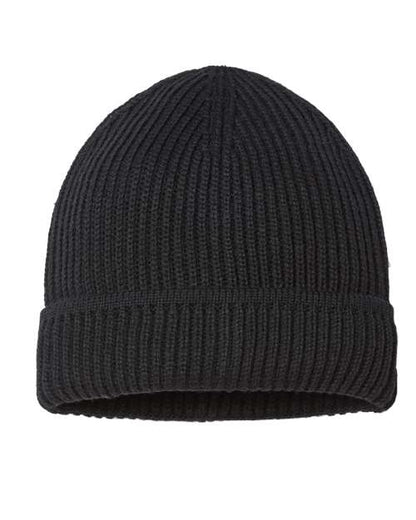 Sustainable Finish Edge Cuffed Beanie MAPLE