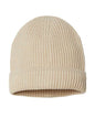 Sustainable Finish Edge Cuffed Beanie MAPLE