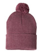 12" Pom-Pom Cuffed Beanie SP15