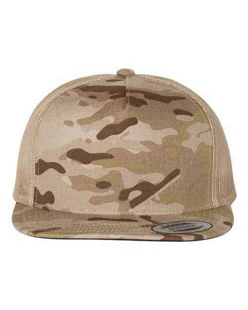 Five-Panel Classic Trucker Cap 6006