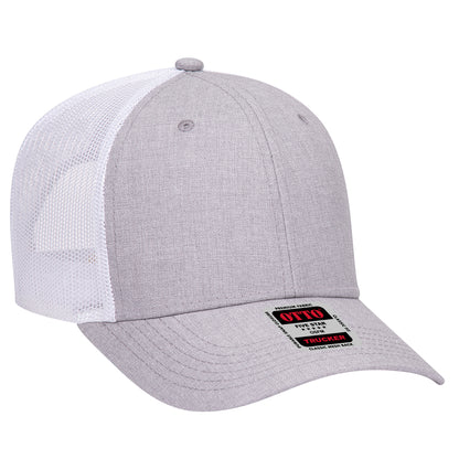 OTTO CAP 6 Panel Low Profile Mesh Back Trucker Hat 83-1239