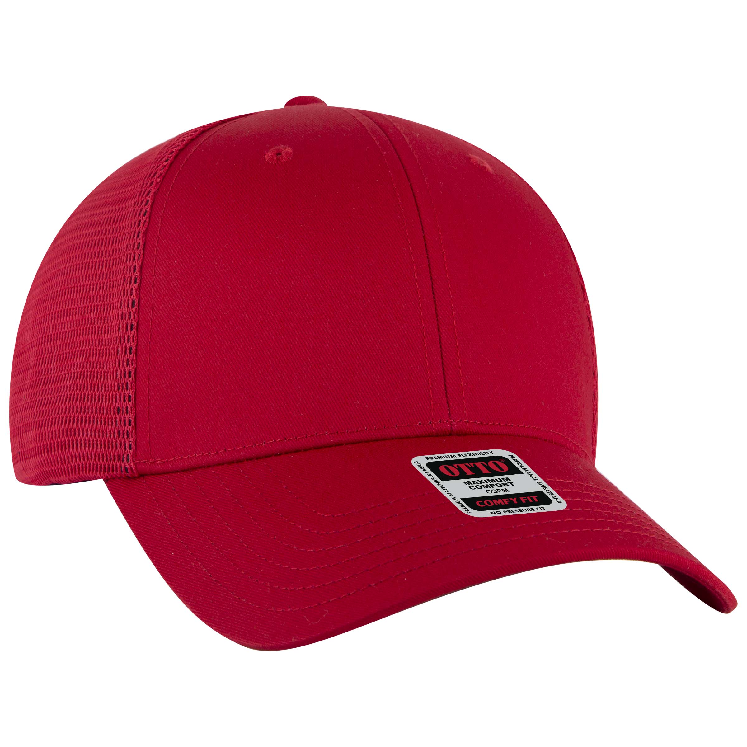 OTTO CAP "OTTO COMFY FIT" 6 Panel Low Profile Mesh Back Trucker Hat
