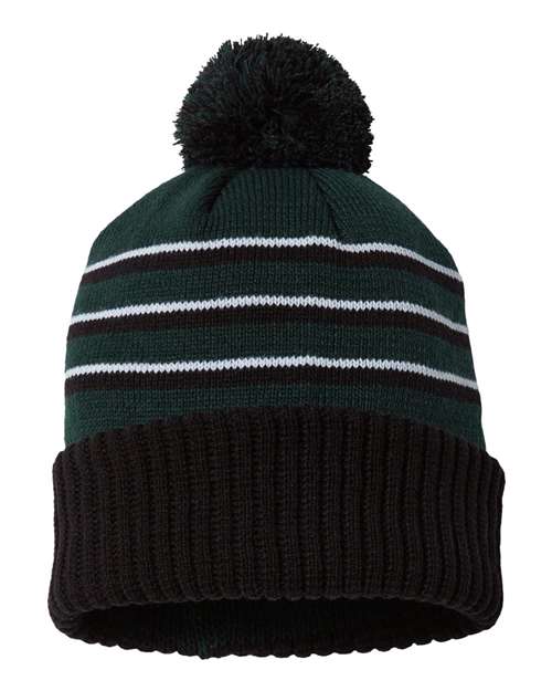 Pom Cuffed Beanie 134