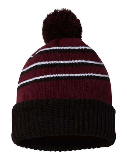 Pom Cuffed Beanie 134