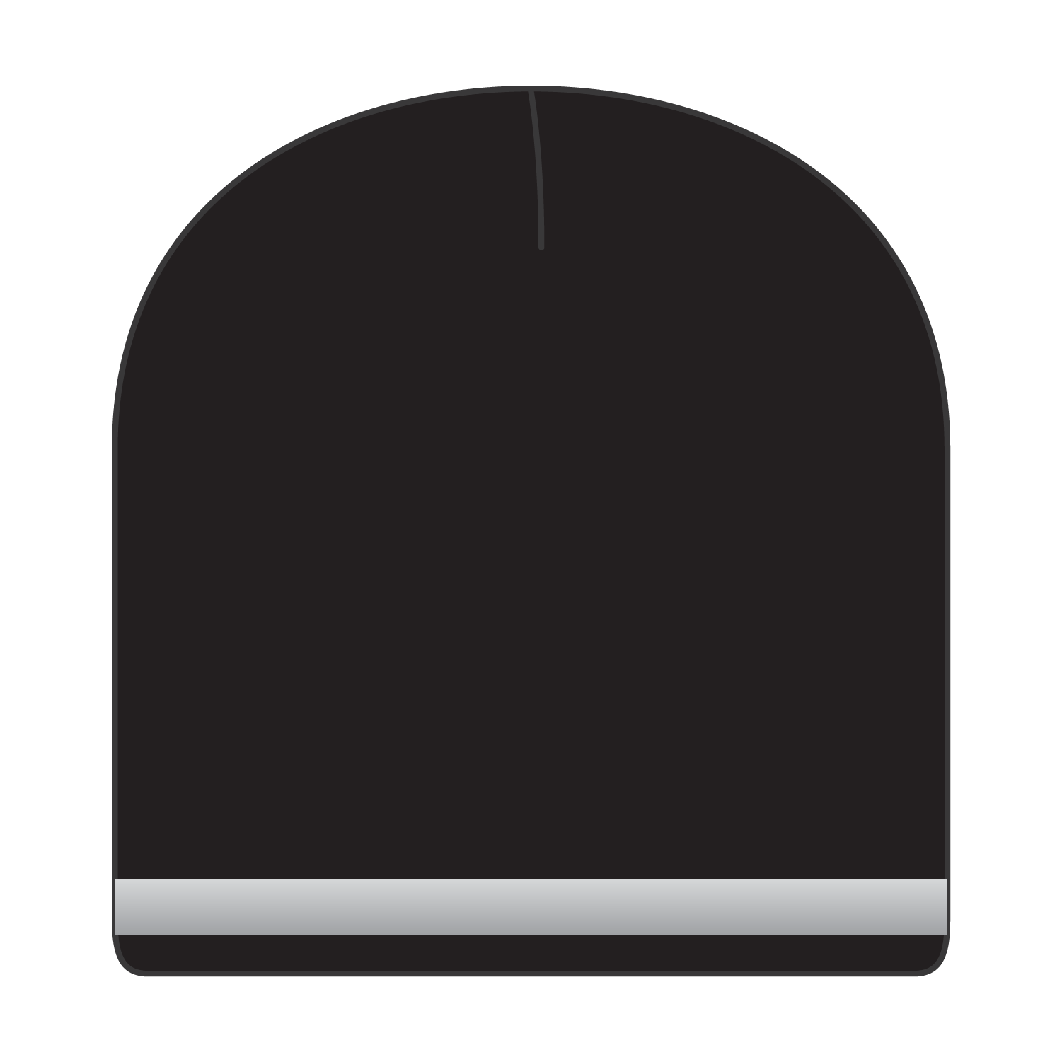 OTTO CAP 9" Classic Knit Beanie w/ Reflective Stripe