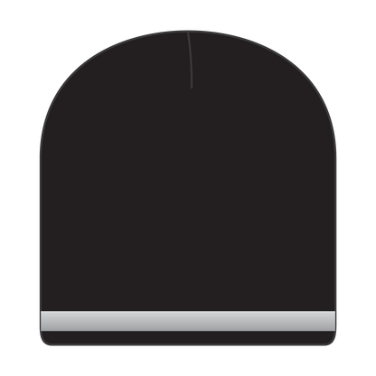 OTTO CAP 9" Classic Knit Beanie w/ Reflective Stripe 91-1237
