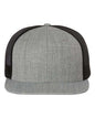 Wool Blend Flat Bill Trucker Cap 511