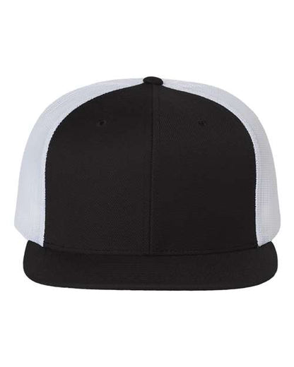 Wool Blend Flat Bill Trucker Cap 511