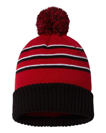 Pom Cuffed Beanie 134