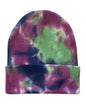 12" Tie-Dyed Cuffed Beanie SP412