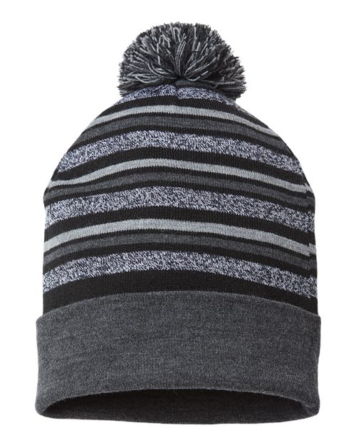USA-Made Striped Beanie RKL12
