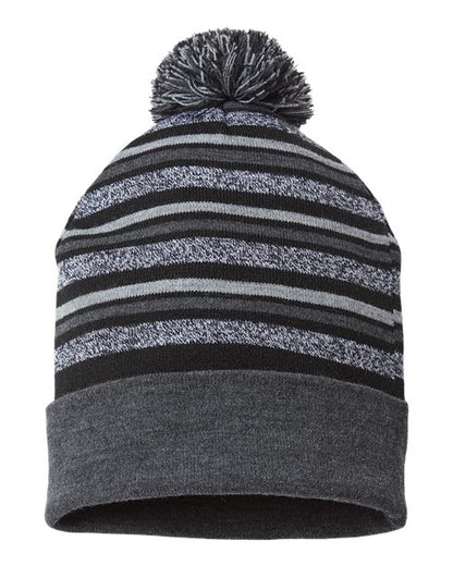 USA-Made Striped Beanie RKL12