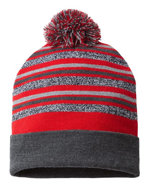 USA-Made Striped Beanie RKL12