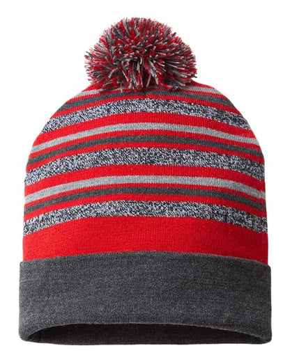 USA-Made Striped Beanie RKL12