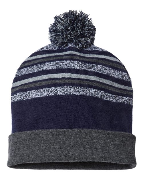 USA-Made Striped Beanie RKL12