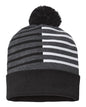 USA-Made Half Color Beanie RKH12